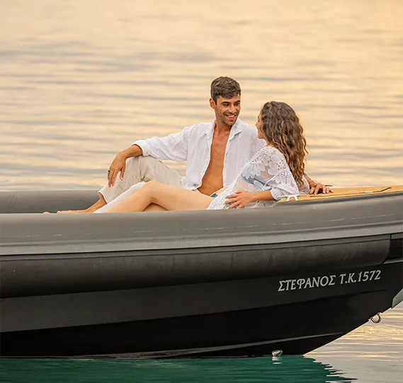 sunset_stories_home - Ionian Luxury Cruises Romantic sunset cruise Corfu Ionian Sea