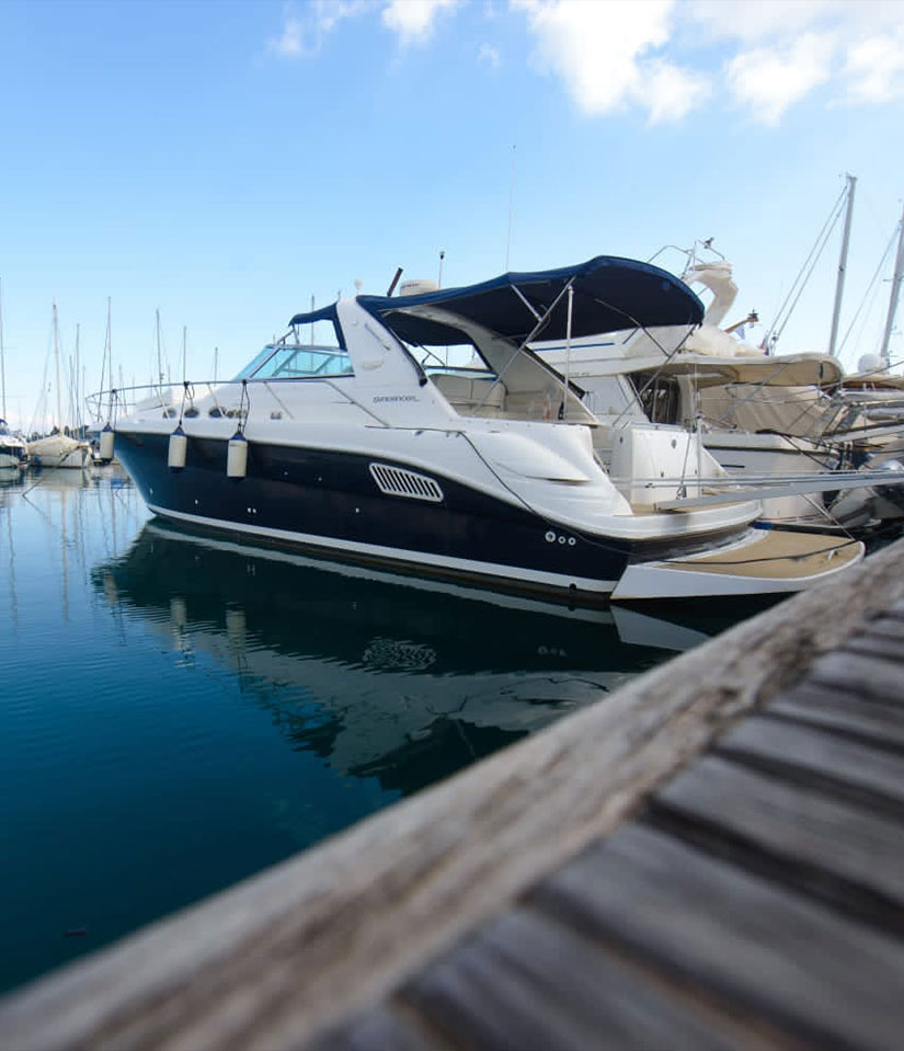 Sea_ray_hero - Ionian Luxury Cruises Sea Ray Sundancer 370 Passion V luxury yacht Corfu