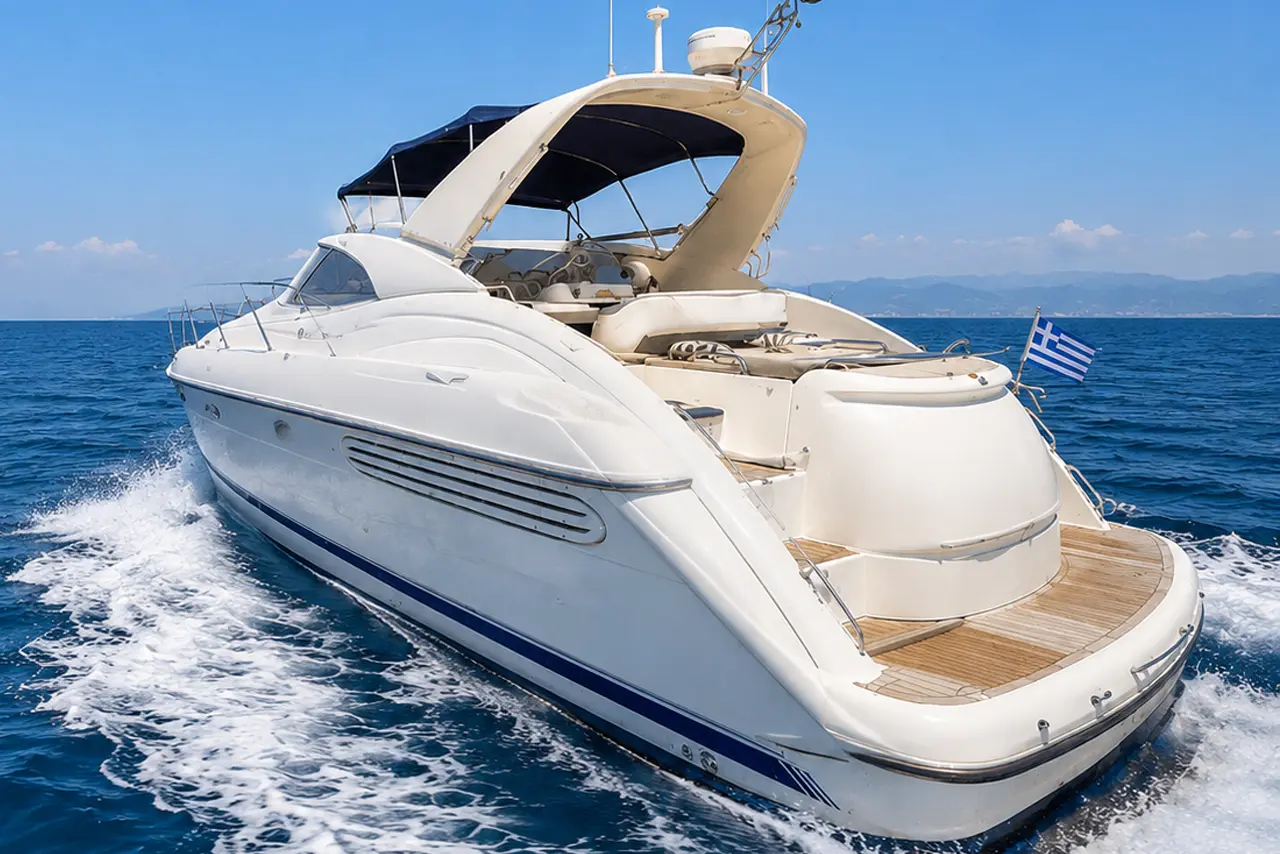 Fairline Targa 43 Passion IV - Ionian Luxury Cruises Fairline Targa 43 Passion IV luxury yacht Corfu